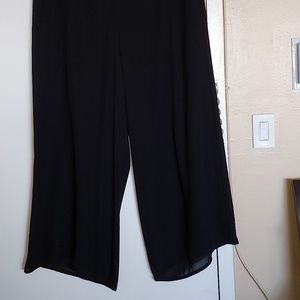 ✴Final Price✴BLACK CREPE PALAZZO PANTS